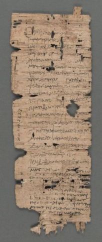 Papyrus, bill of sale for a donkey.